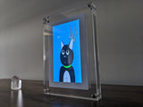 G the Black Cat - G Frame 7" Set#1: "Paint my pawtraits!"