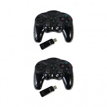 2 pack of 2.4 Ghz Wireless controller for Sony Playstation 3 (Third Party)