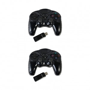 2 pack of 2.4 Ghz Wireless controller for Sony Playstation 3 (Third Party)