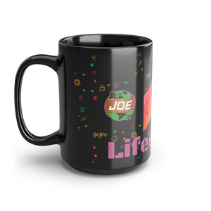 Black GC Joe Lifestyles V3 Epaulet Coffee or Tea Mug, 15oz Buy LGBTQ+ Version