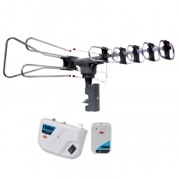 High Powered Amplified Motorized Outdoor Antenna Suitable For HDTV and ATSC Digital Television