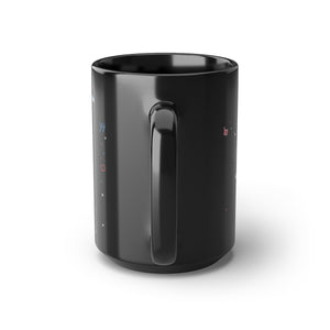 Black GC Joe Lifestyles Epaulet Coffee or Tea Mug, 15oz Standard