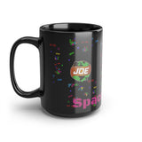 Black GC Joe Space Cadet Epaulet Coffee or Tea Mug, 15oz Standard