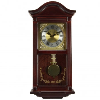 Bedford Clock Collection Mahogany Cherry Wood 22
