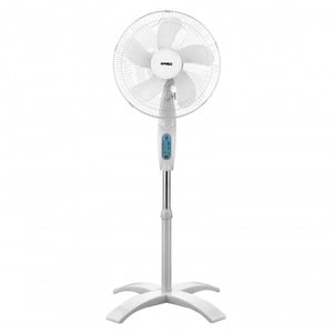 Optimus16 in. Wave Oscillating 3-Speed Stand Fan with Remote Control