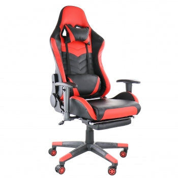 GameFitz Gaming Chair in Black and Red