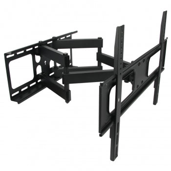 MegaMounts Full Motion Double Articulating Wall Mount for 32 to 70 Inch Screens