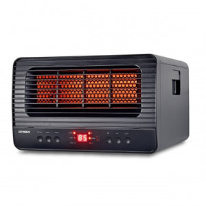 Optimus Infrared Quartz Heater with Remote, LED Display