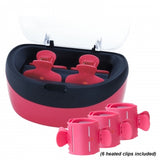 Remington Boost My Curls 6pc Heated Curling Clip Set in Pink
