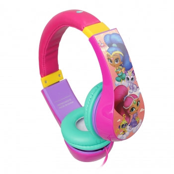 Nickelodeon Shimmer and Shine Volume Limiting Wired Kids Headphones