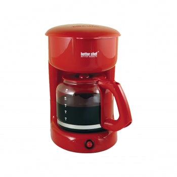 Better Chef 12-cup Red Coffeemaker