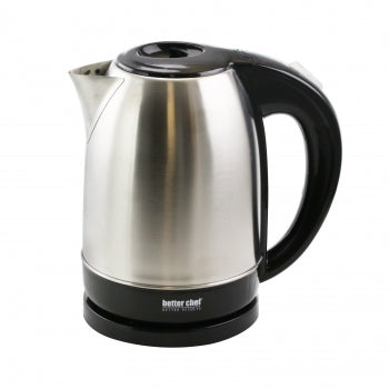 Better Chef 1.7 L Cordless Stainless Steel Electric Tea Kettle