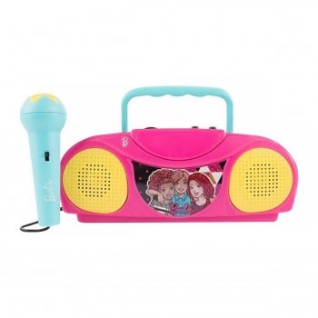 Barbie Portable Radio Karaoke with Microphone