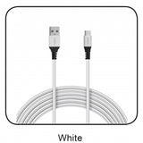 6 Ft. Fast Charge and Sync Round-WHITE