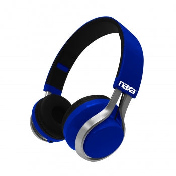 Naxa METRO GO Bluetooth® Wireless Headphones - Blue
