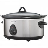 Brentwood 8.0 Quart Slow Cooker Stainless Steel