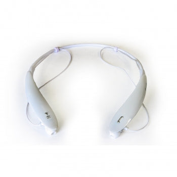 Bluetooth® Wireless Headphones and Mic-White