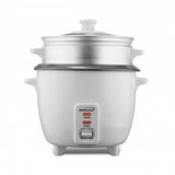 Brentwood 4 Cup Rice Cooker / Non-Stick with Steamer in White
