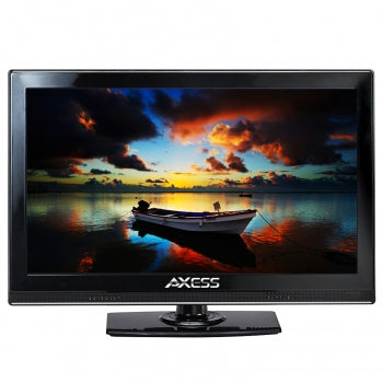Axess 15.4" LED AC/DC TV Full HD with HDMI and USB, ideal for home, office, cars, trucks, RVs and boats