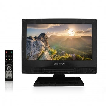 AXESS TV1705-13 13-Inch LED HDTV, Features 1xHDMI/Headphone Inputs, Digital Tuner with Full Function Remote