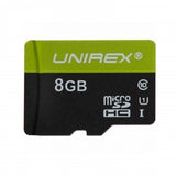 Unirex MicroSDHC 8GB Class 10 (UHS-1) Memory Card