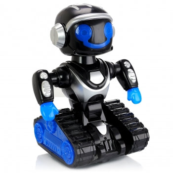 Vivitar Interactive Action Dancing Robot in Black and Blue