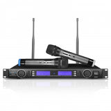 Technical Pro UHF Selectable Channel Dual Wireless Microphone System